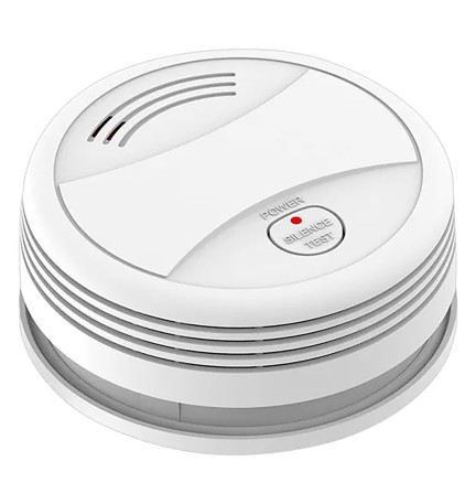 RILEVATORE DI FUMO A BATTERIA SMART WIFI '710051' alimentazone con batteria da 9V