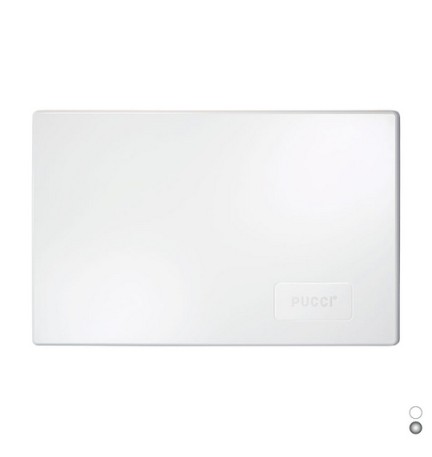 PLACCA CON TELAIO PER CASSETTA SARA PNEU Bianca