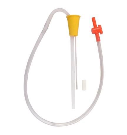 TRAVASATORE UNIVERSALE A SOFFIO '02400' con rubinetto a farfalla