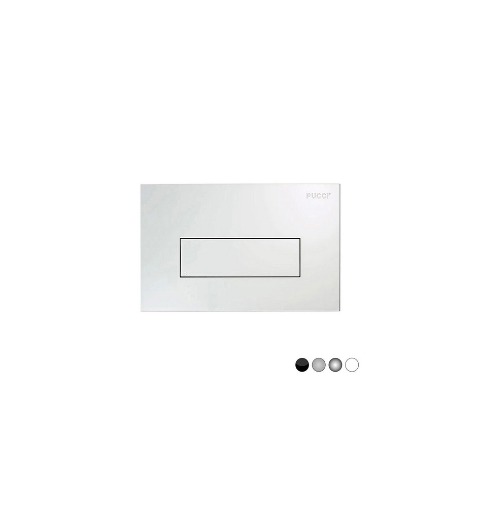 PLACCA PER CASSETTA PUCCI SARA LINEA MOD. 2014 Bianca