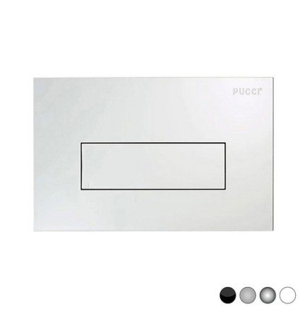 PLACCA PER CASSETTA PUCCI SARA LINEA MOD. 2014 Bianca