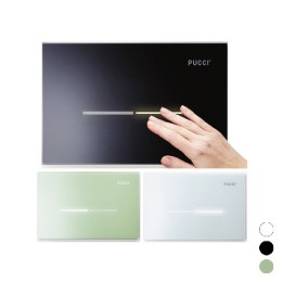 PLACCA PUCCI ECO SFIORO IN VETRO 2015 Verde