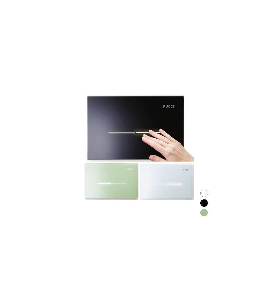 PLACCA PUCCI ECO SFIORO IN VETRO 2015 Verde
