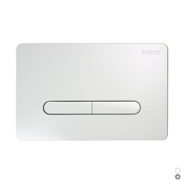 PLACCA PER CASSETTA PUCCI ECO TRATTO LINEA MOD. 2014 Cromo