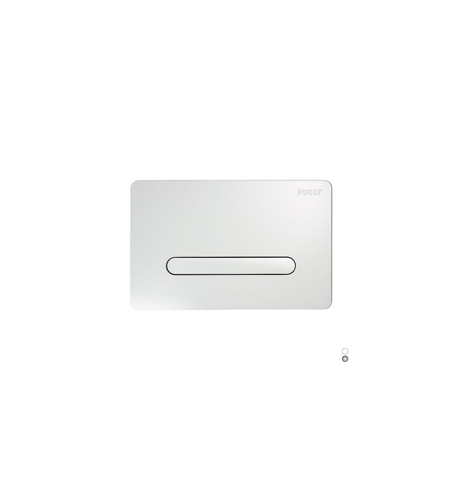 PLACCA PER CASSETTA PUCCI SARA TRATTO LINEA MOD. 2014 Bianca