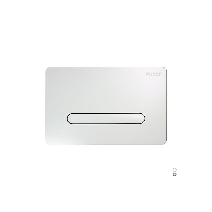 PLACCA PER CASSETTA PUCCI SARA TRATTO LINEA MOD. 2014 Cromo