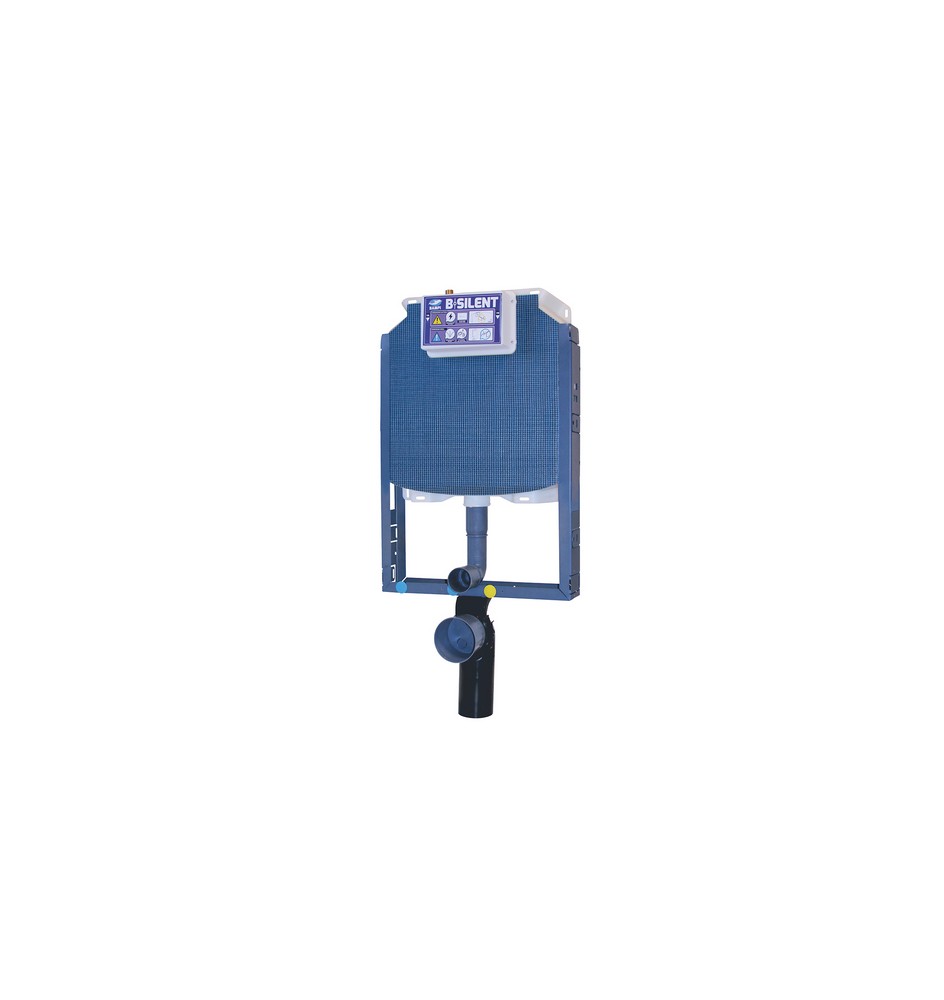 CASSETTA INCASSO CON TELAIO PER WC SOSPESO COMBY SILENT 6/3 lt.