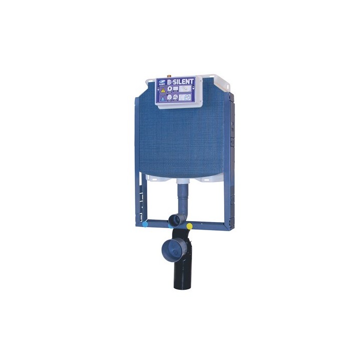 CASSETTA INCASSO CON TELAIO PER WC SOSPESO COMBY SILENT 6/3 lt.