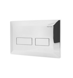 PLACCA DOPPIO SCARICO QUEEN Cromo