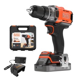 TRAPANO AVVITATORE A BATTERIA 'BCD382D1XK-QW' 18V - 2,0 ah Litio