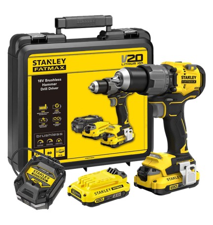 TRAPANO AVVITATORE A BATTERIA 'SFMCD726D2K-QW' 18V - 2,0 ah Litio