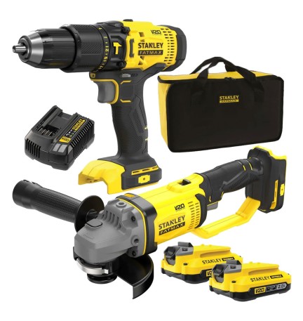 TRAPANO+SMERIGLIATRICE A BATTERIA 'SFMCK471D2S-QW' kit 2 pezzi