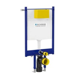 MODULO PER WC SOSPESO CASSETTA INCASSO DUPLO WC 199 SLIM 3-6 lt