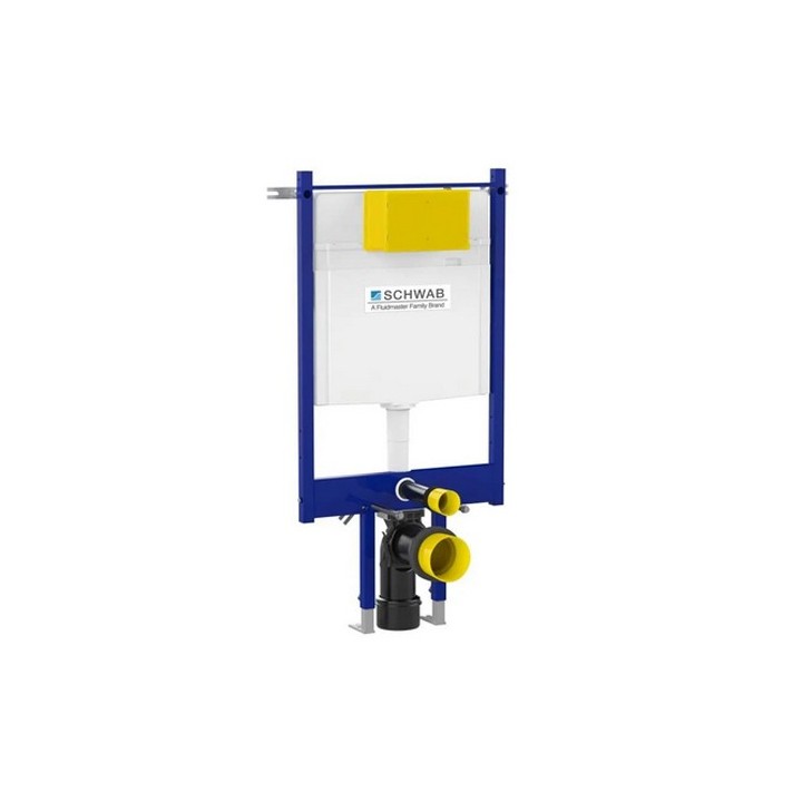 MODULO PER WC SOSPESO CASSETTA INCASSO DUPLO WC 199 SLIM 3-6 lt