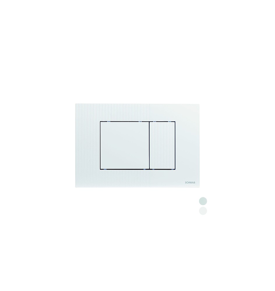 PLACCA DOPPIO SCARICO METIS Bianca