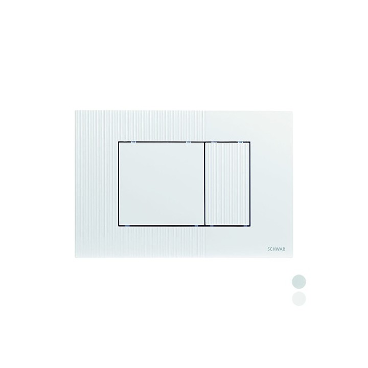 PLACCA DOPPIO SCARICO METIS Bianca