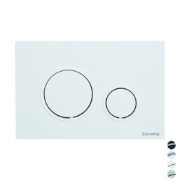 PLACCA DOPPIO SCARICO VELA Cromo Lucido