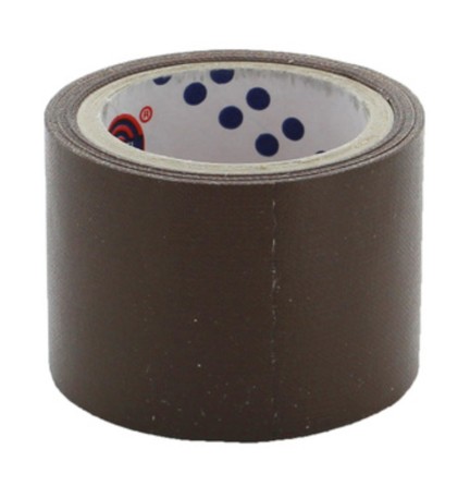 NASTRO TELATO ADESIVO 38 MM X 2,7 M MARRONE