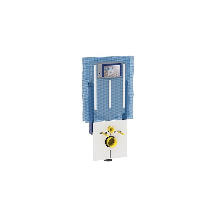 CASSETTA INCASSO CON STAFFA COMBIFIX SIGMA8 PER WC SOSPESO GEBERIT 6-3lt