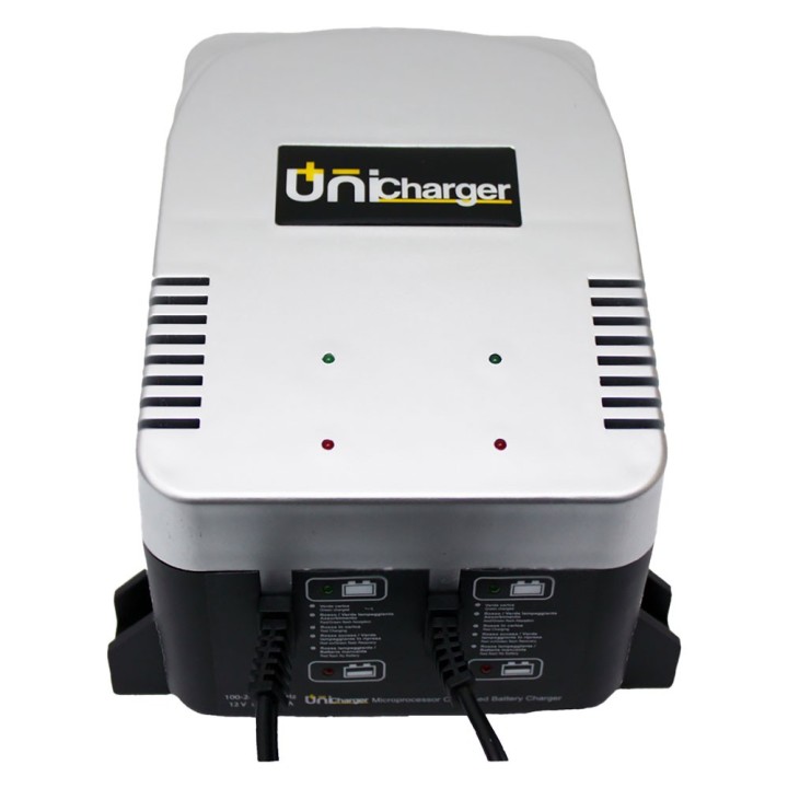 CARICABATTERIA MANTENITORE 'MUTICHARGER 2' in da 100V a 240V - out 2 uscite 12V, 2A