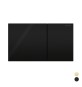 PLACCA DI COPERTURA 2 TASTI SIGMA 70 2023 GEBERIT Ottone Spazzolato