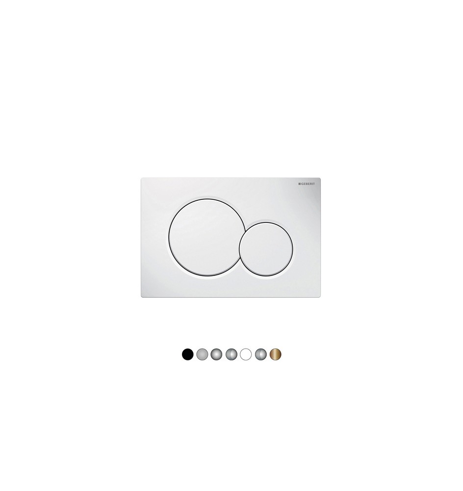 PLACCA DI COMANDO MOD. SIGMA01 GEBERIT Bianca