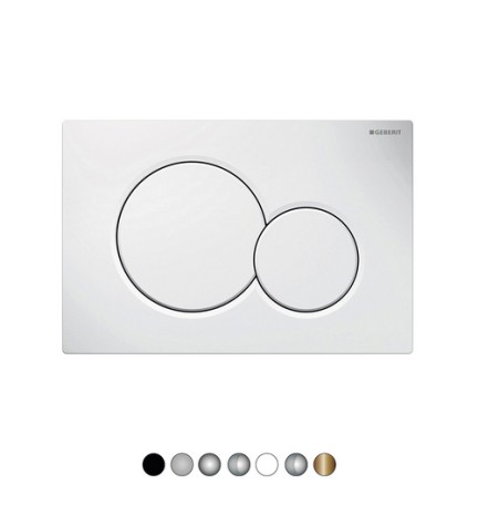 PLACCA DI COMANDO MOD. SIGMA01 GEBERIT Ottone Lucido