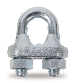 BL MORSETTO P/FUNE ACCIAIO D 12 MM ROBUR 2 PZ