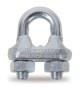 BL MORSETTO P/FUNE ACCIAIO D 16 MM ROBUR 2 PZ