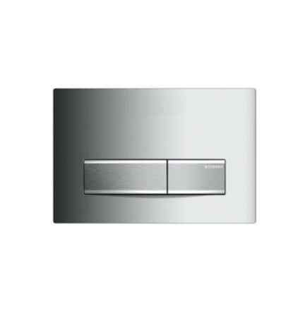 PLACCA DI COPERTURA 2 TASTI "SIGMA 50" GEBERIT Cromo
