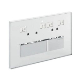 PLACCA DI COMANDO 2 TASTI SIGMA 50 PERSONALIZZABILE Lega metallo Personalizzabile