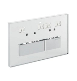 PLACCA DI COMANDO 2 TASTI SIGMA 50 PERSONALIZZABILE Lega metallo Personalizzabile