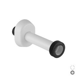 CANOTTO D'ALLACCIAMENTO PER CASSETTA UNICA+ GEBERIT Diam. 40/44 L.250 Bianco