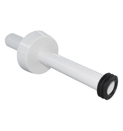 CANOTTO PER CASSETTA INCASSO GROHE Diam. 40/44 L.250 Bianco