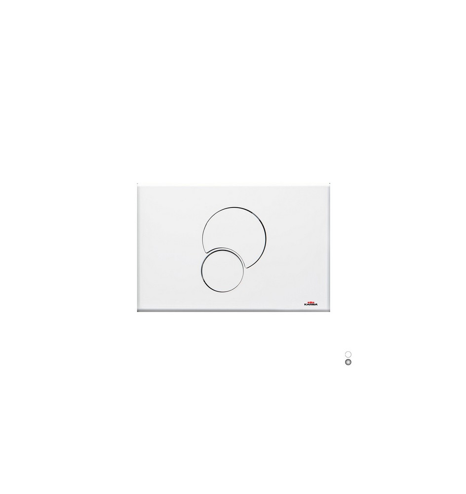 PLACCA MODELLO FIDIA DUO 2018 Bianca