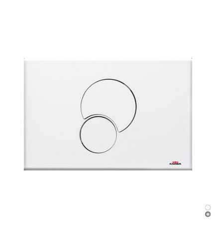 PLACCA MODELLO FIDIA DUO 2018 Bianca