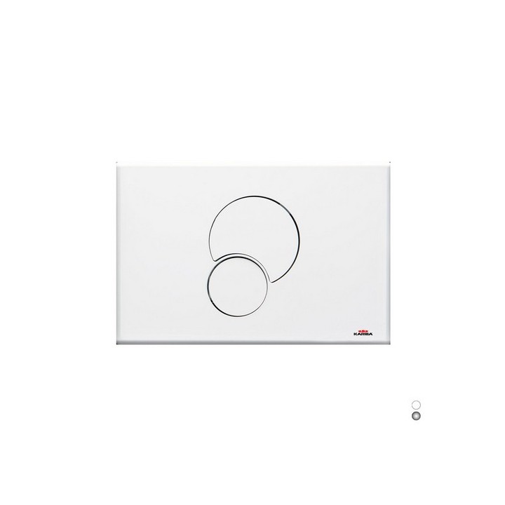 PLACCA MODELLO FIDIA DUO 2018 Bianca