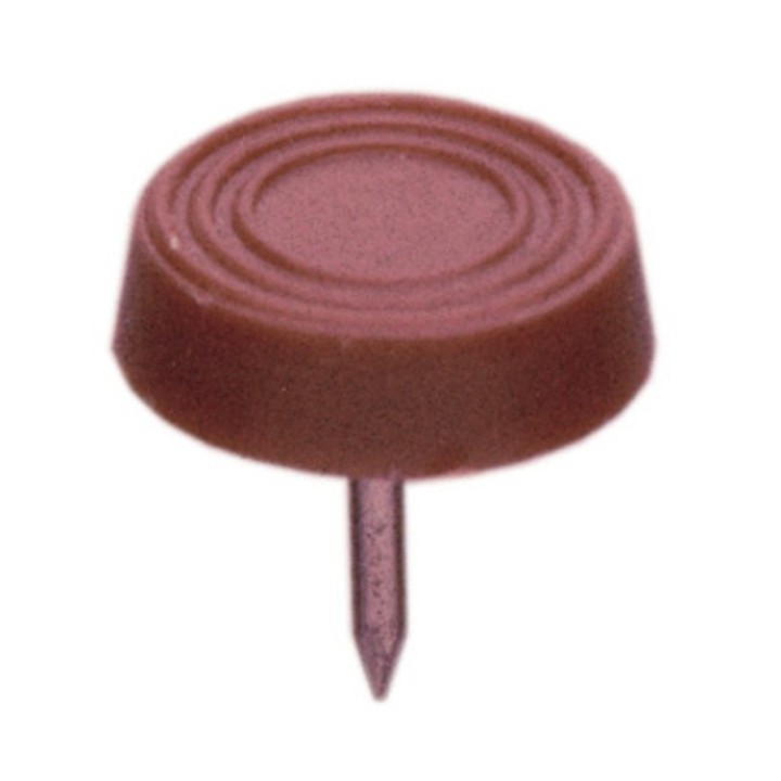 SC SOTTOSEDIA C/FALSA VITE 20 MM MARRONE 10 PZ