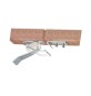 BL CHIUSURA P/TAVOLO A LEVA FERRO ZINC 77 MM 2 PZ