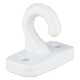 GANCIO PER BRACCETTI TENDA DA SOLE A CADUTA colore bianco