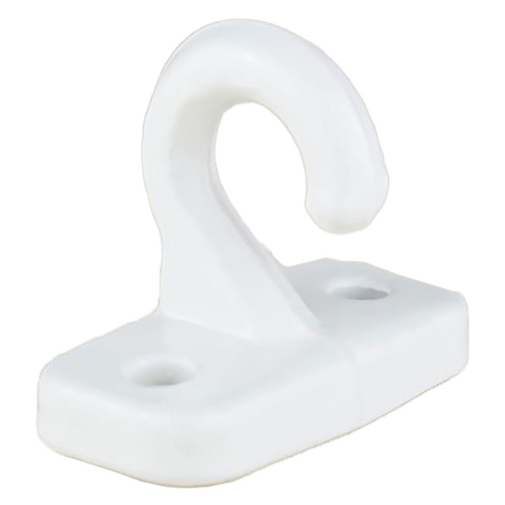 GANCIO PER BRACCETTI TENDA DA SOLE A CADUTA colore bianco