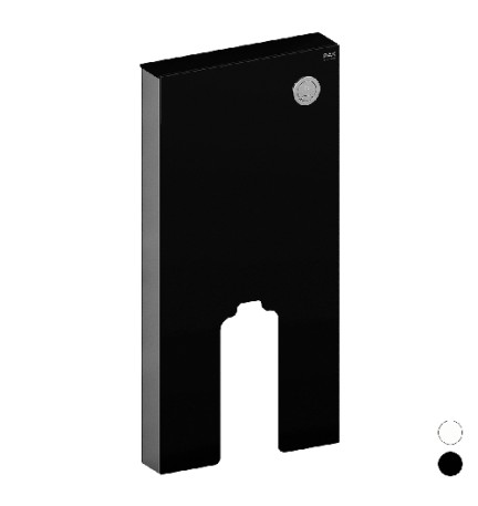 MODULO RAKMONOLITE PER VASO A PAVIMENTO FILOMURO Nero
