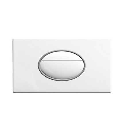 PLACCA COMANDO COMPLETA ELLIPSE PER CASSETTA IDEA Bianca