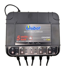 CARICABATTERIA MANTENITORE 'CHARGER BANK' corrente di carica 14,4V (piombo) - 14,6V (litio)