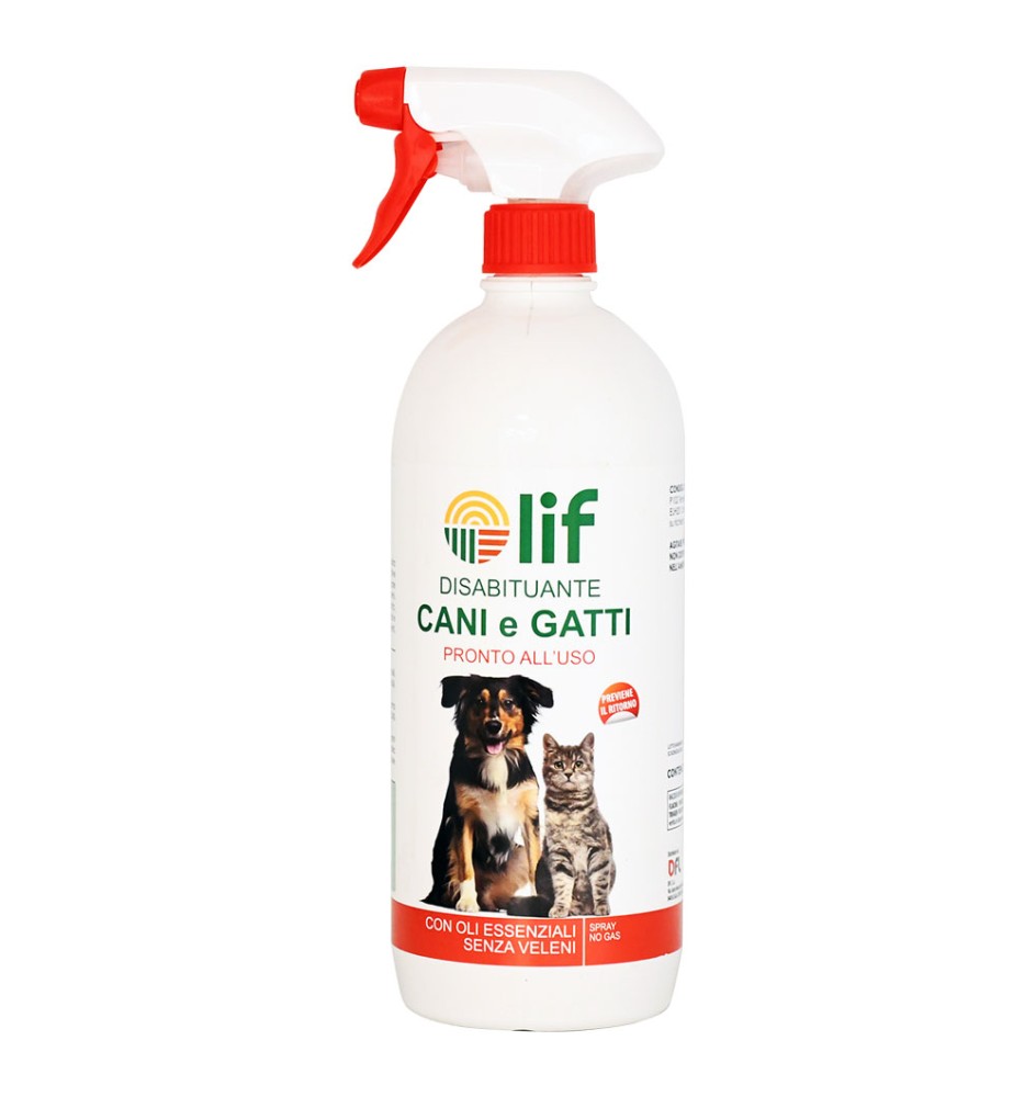 DISABITUANTE SPRAY PER CANI E GATTI Ml. 1000