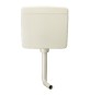 CASSETTA ESTERNA TOPAZIO DOPPIO SCARICO Champagne - 6/3 lt /reg 9/4 lt
