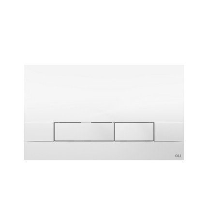 PLACCA DUAL PER CASSETTA OLI74 PLUS OLIPURE Bianca