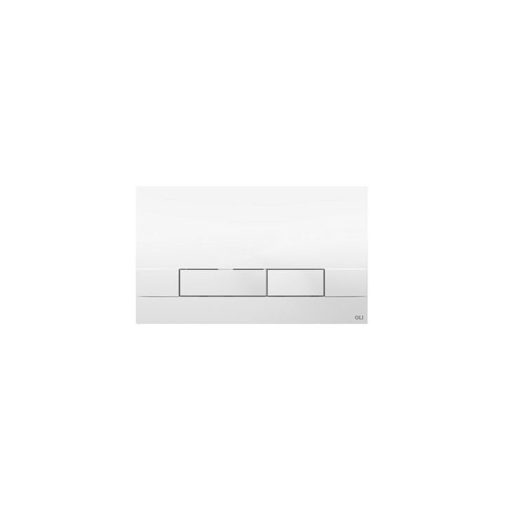 PLACCA DUAL PER CASSETTA OLI74 PLUS OLIPURE Bianca