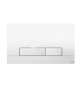 PLACCA DUAL PER CASSETTA OLI74 PLUS OLIPURE Bianca