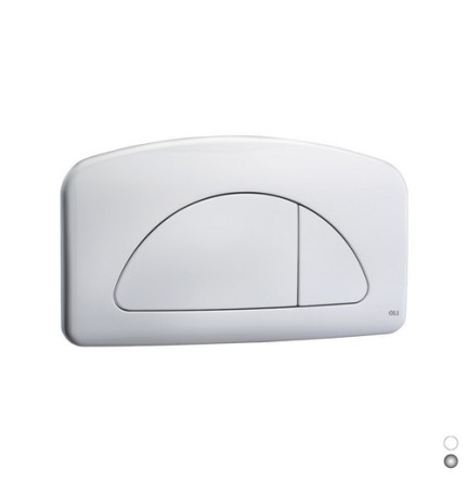 PLACCA DUAL PER CASSETTE DIAMANTE E GIADA Bianca